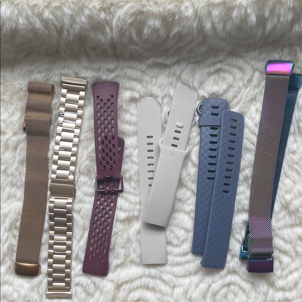 Women’s watch band set of six. Fitbit versa 4-unsure see description
